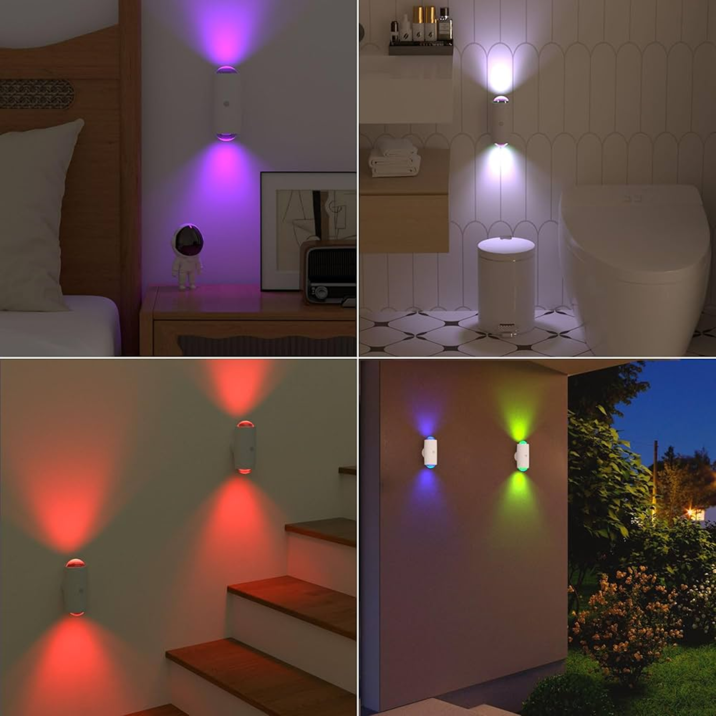 Lampe Murale LED Rechargeable avec Capteur de Mouvement